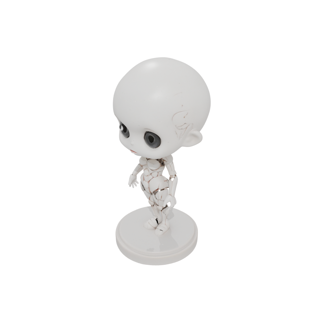 Marble Chibi Flexi Nautilus