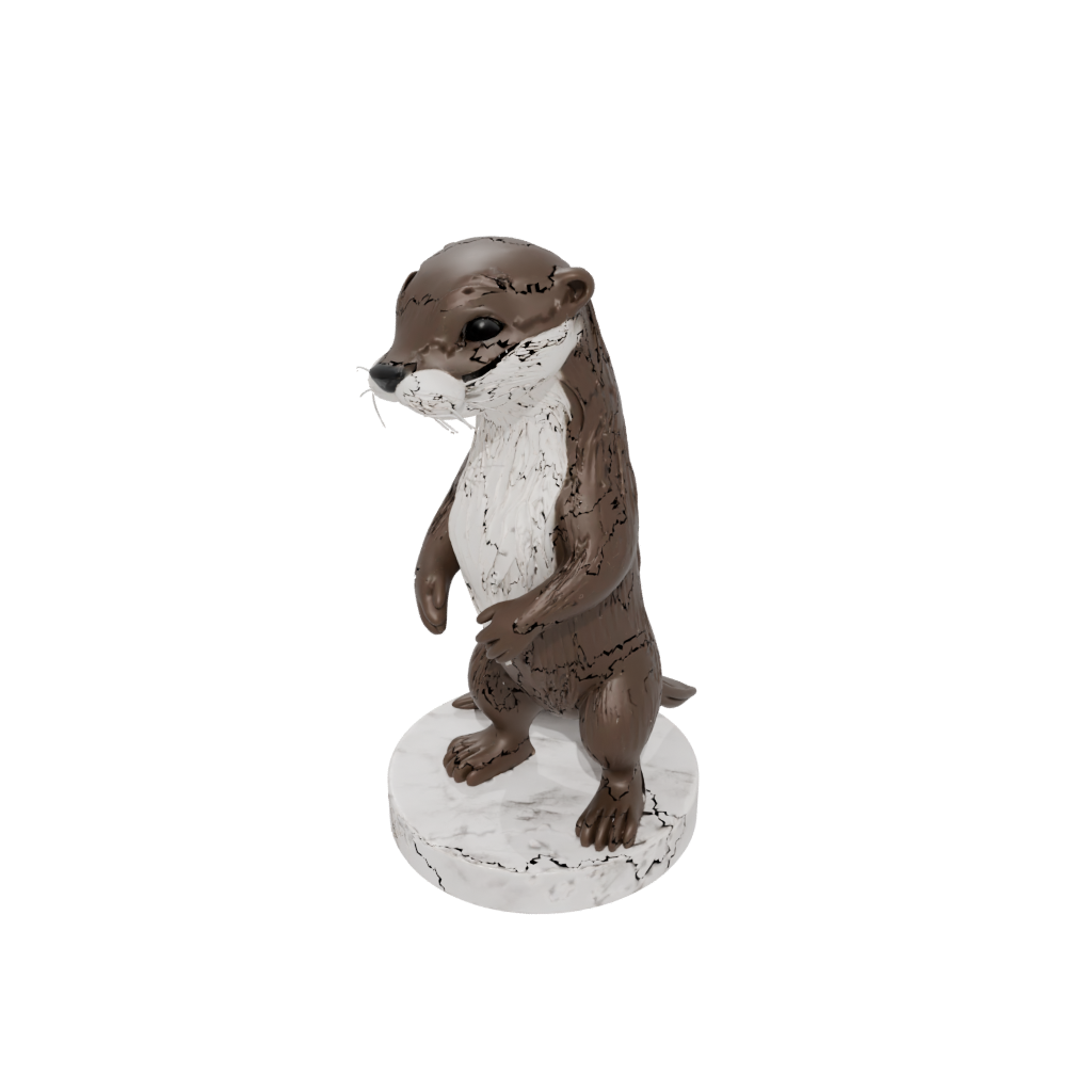 Marble Chibi Flexi River Otter