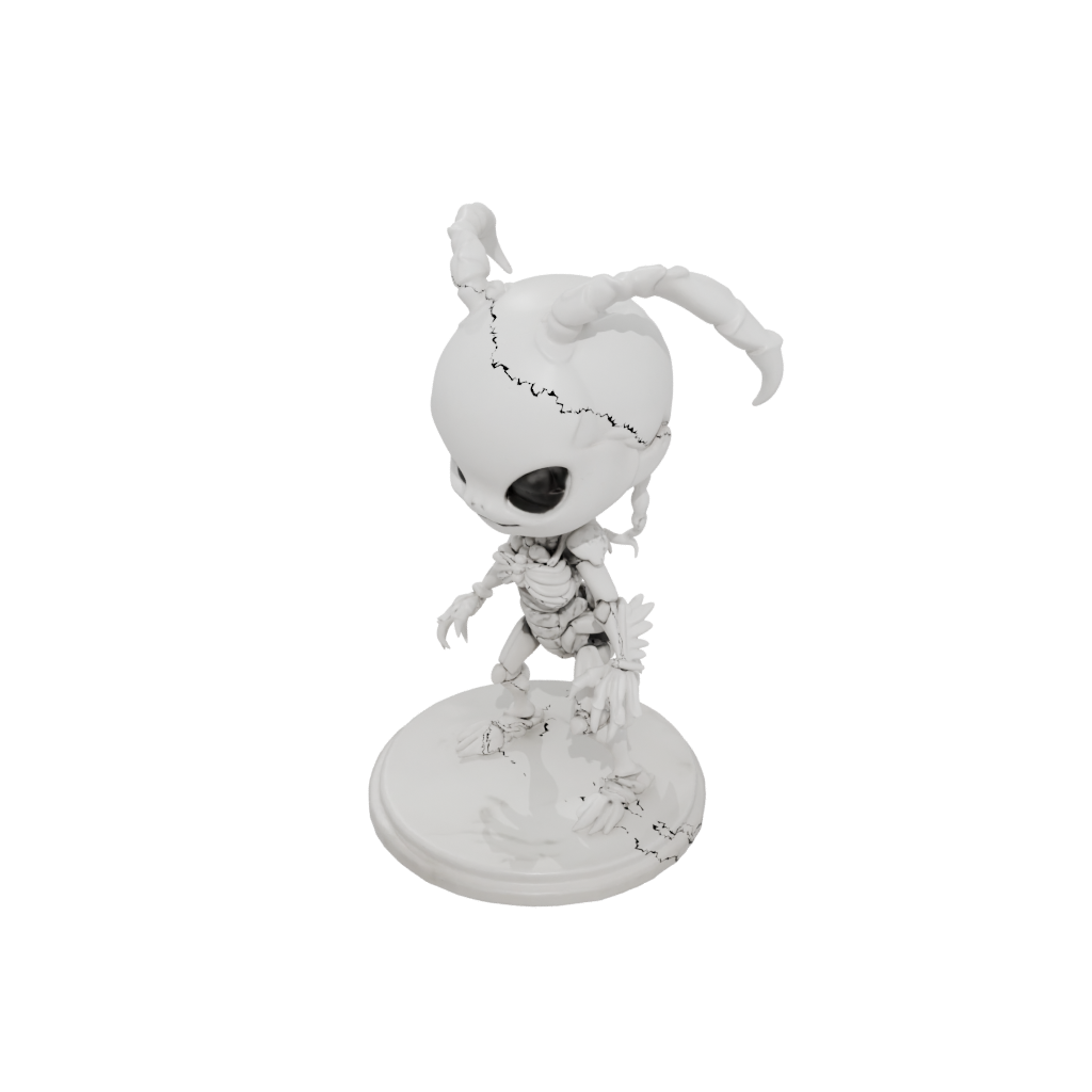 Marble Chibi Flexi Scorpion