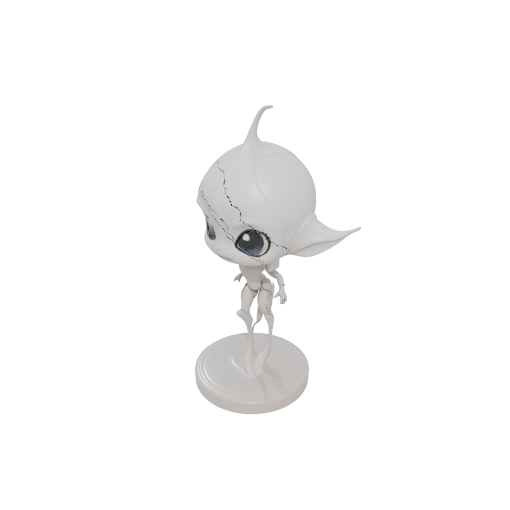 Marble Chibi Flexi Stingray