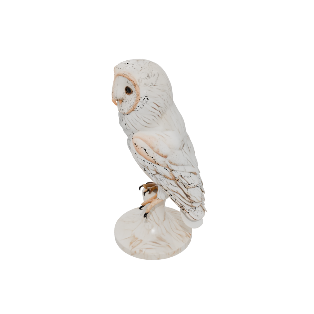 Marble Flexi Barn Owl