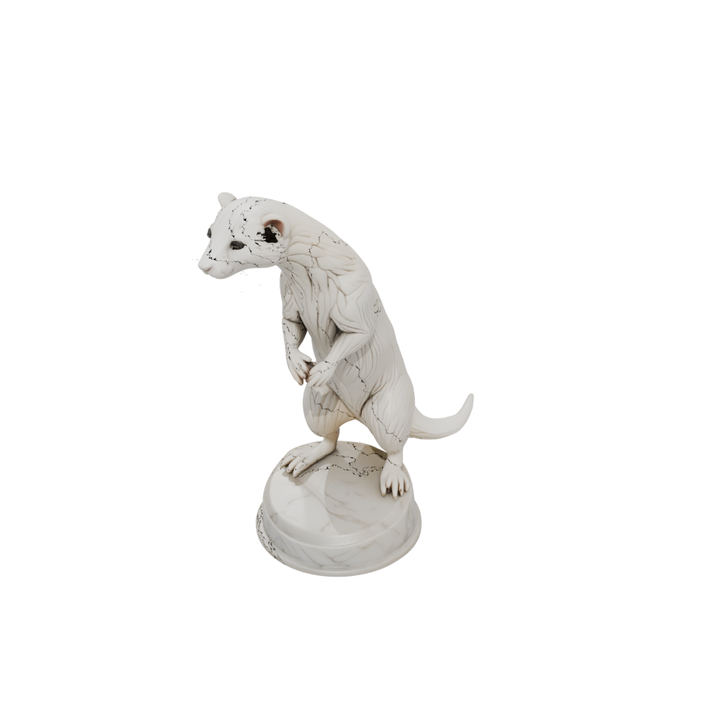 Marble Flexi Ferret
