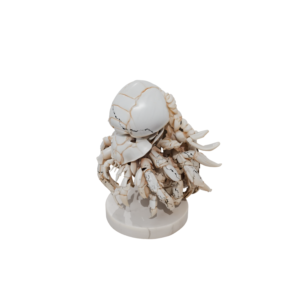 Marble Flexi Hermit Crab