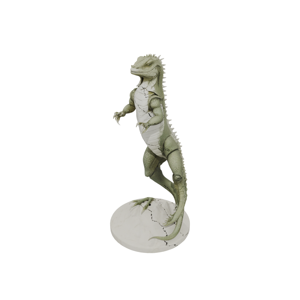 Marble Flexi Iguana