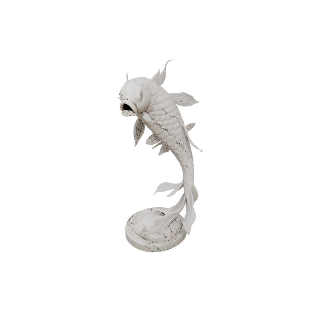 Marble Flexi Koi Fish