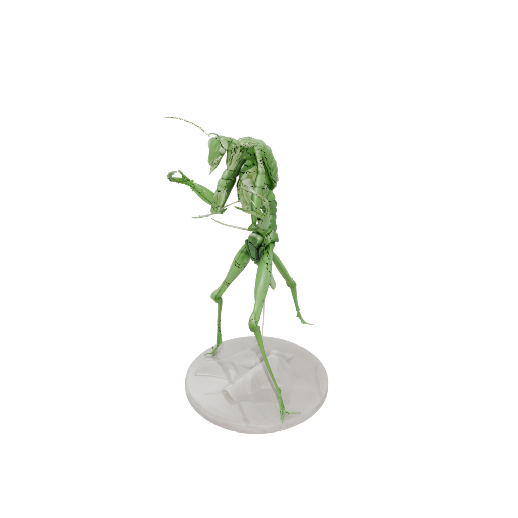 Marble Flexi Praying Mantis