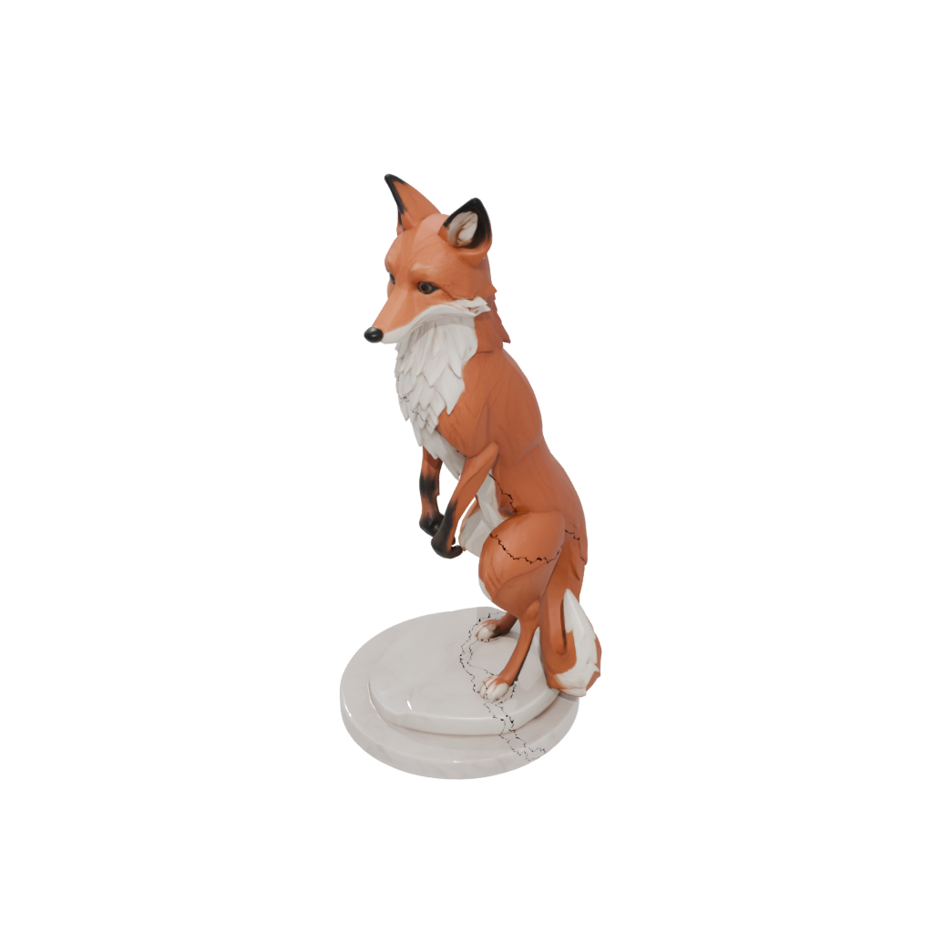 Marble Flexi Red Fox
