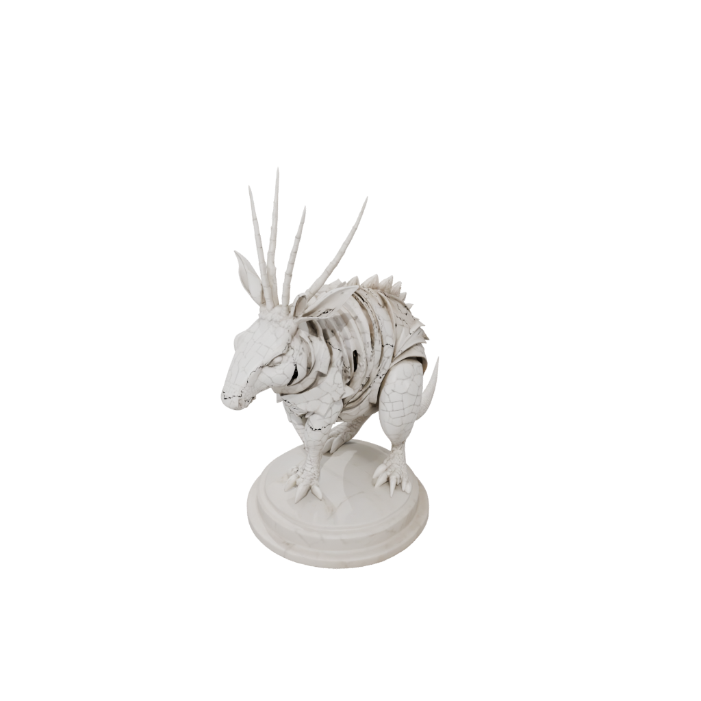 Marble Floral Flexi Armadillo