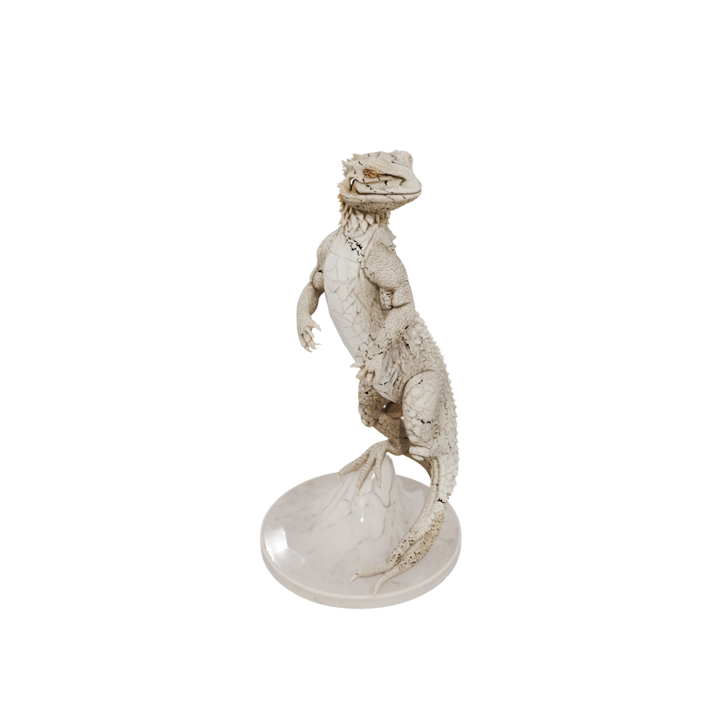 Marble Floral Flexi Bearded Dragon