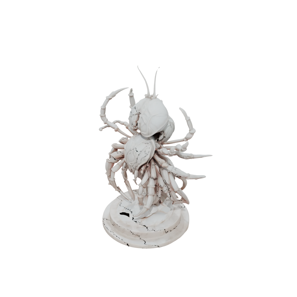 Marble Floral Flexi Hermit Crab