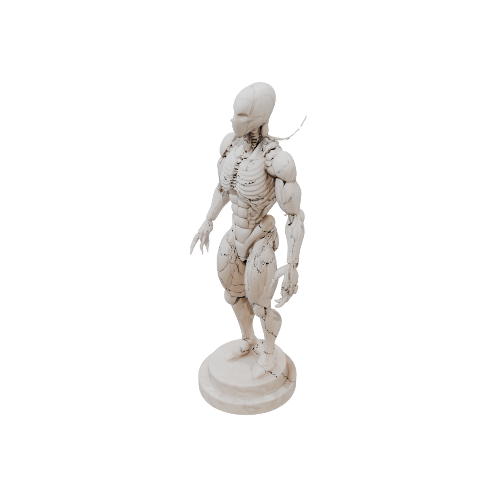 Marble Floral Flexi Lobster