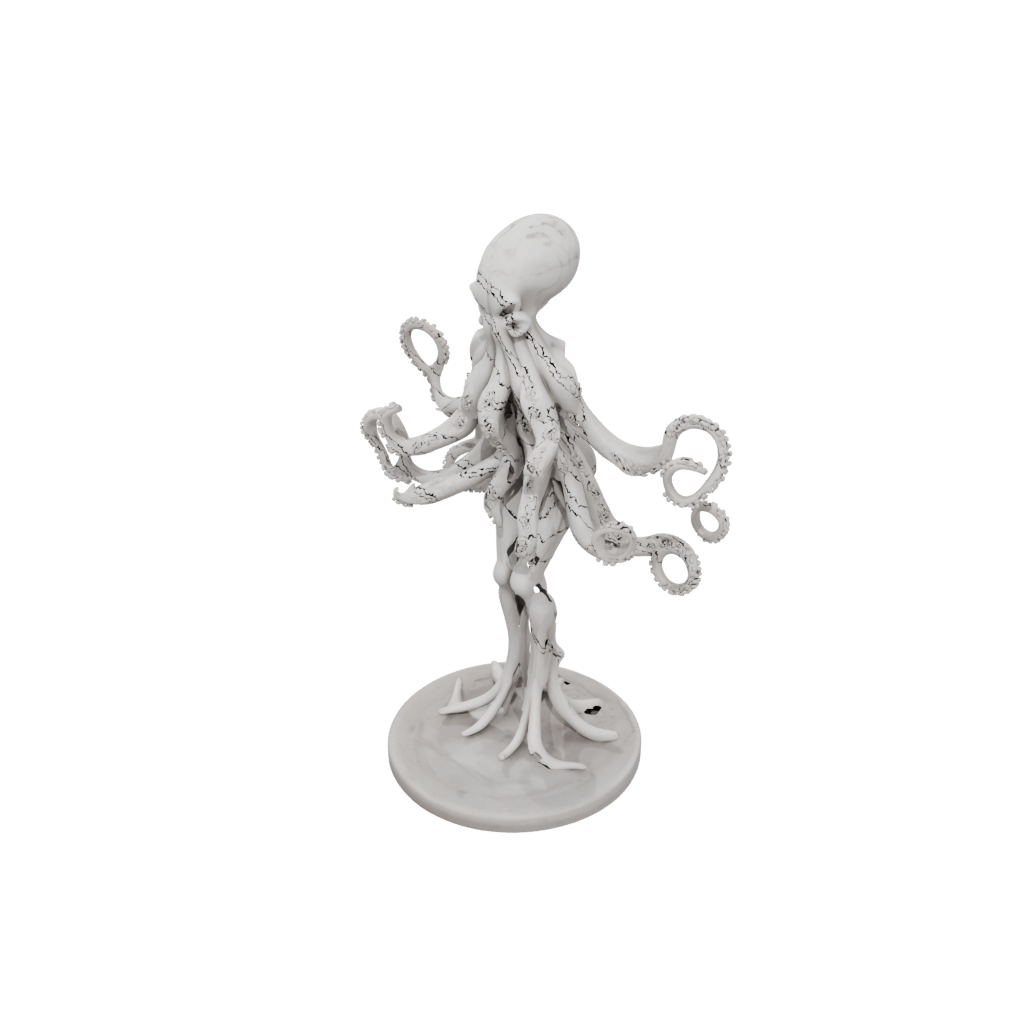 Marble Floral Flexi Octopus