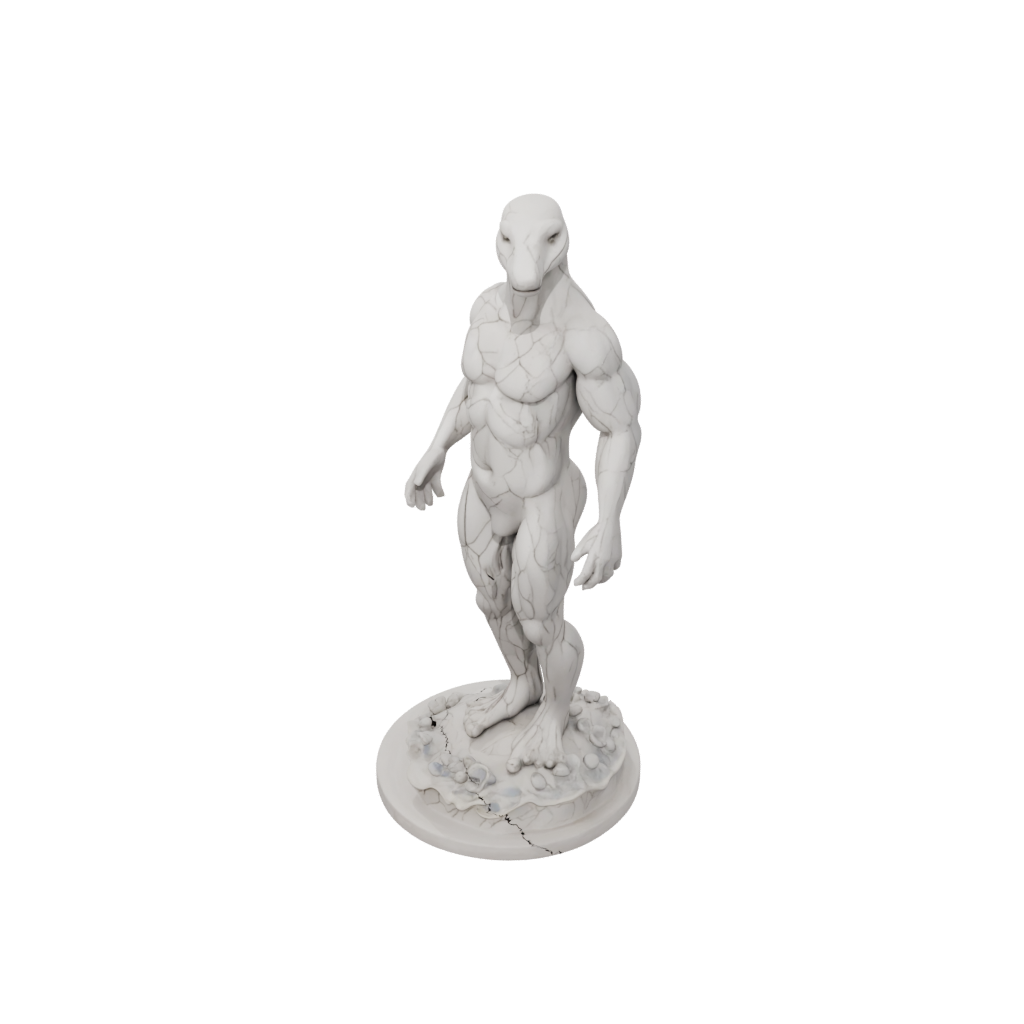 Marble Floral Flexi Platypus