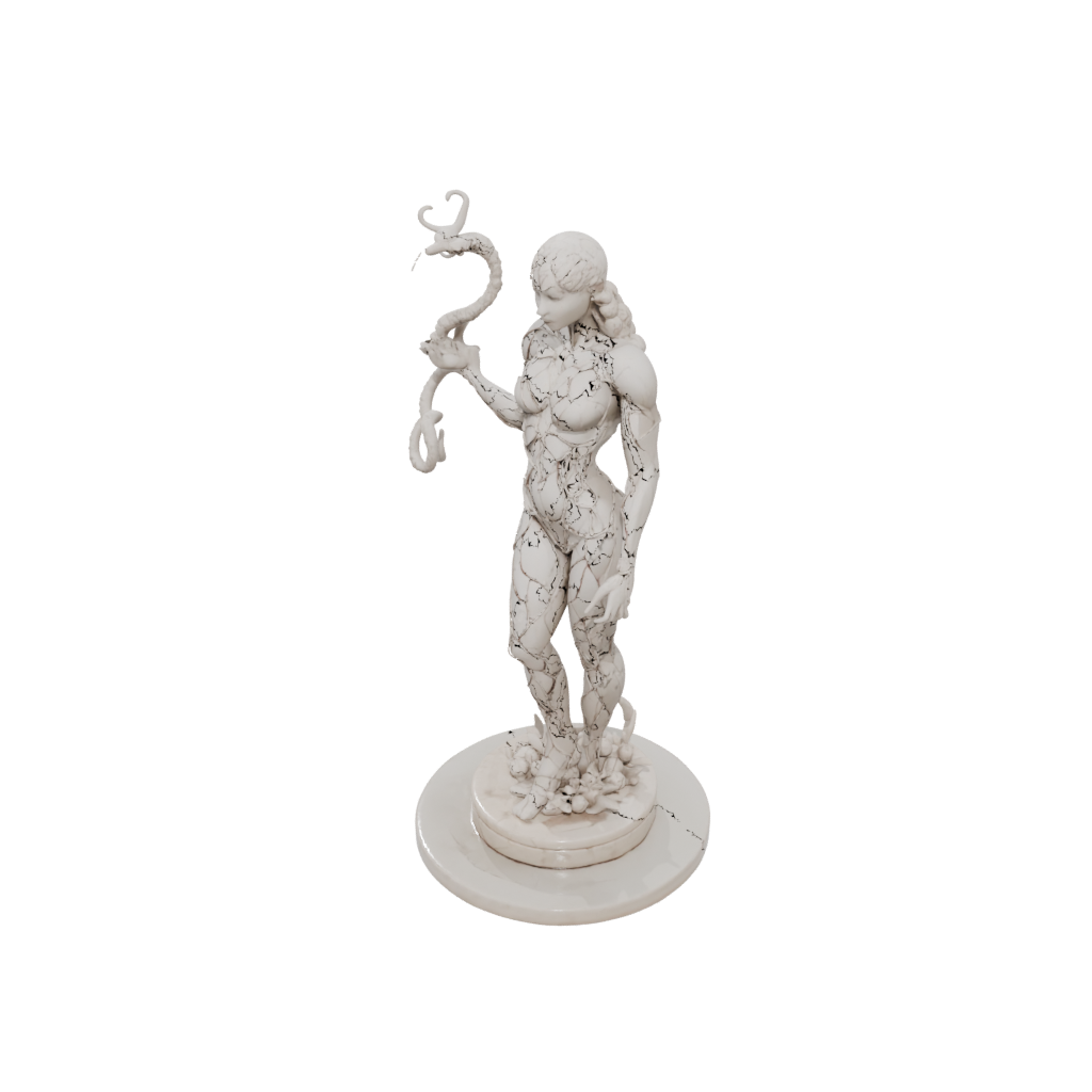 Marble Floral Flexi Rattlesnake