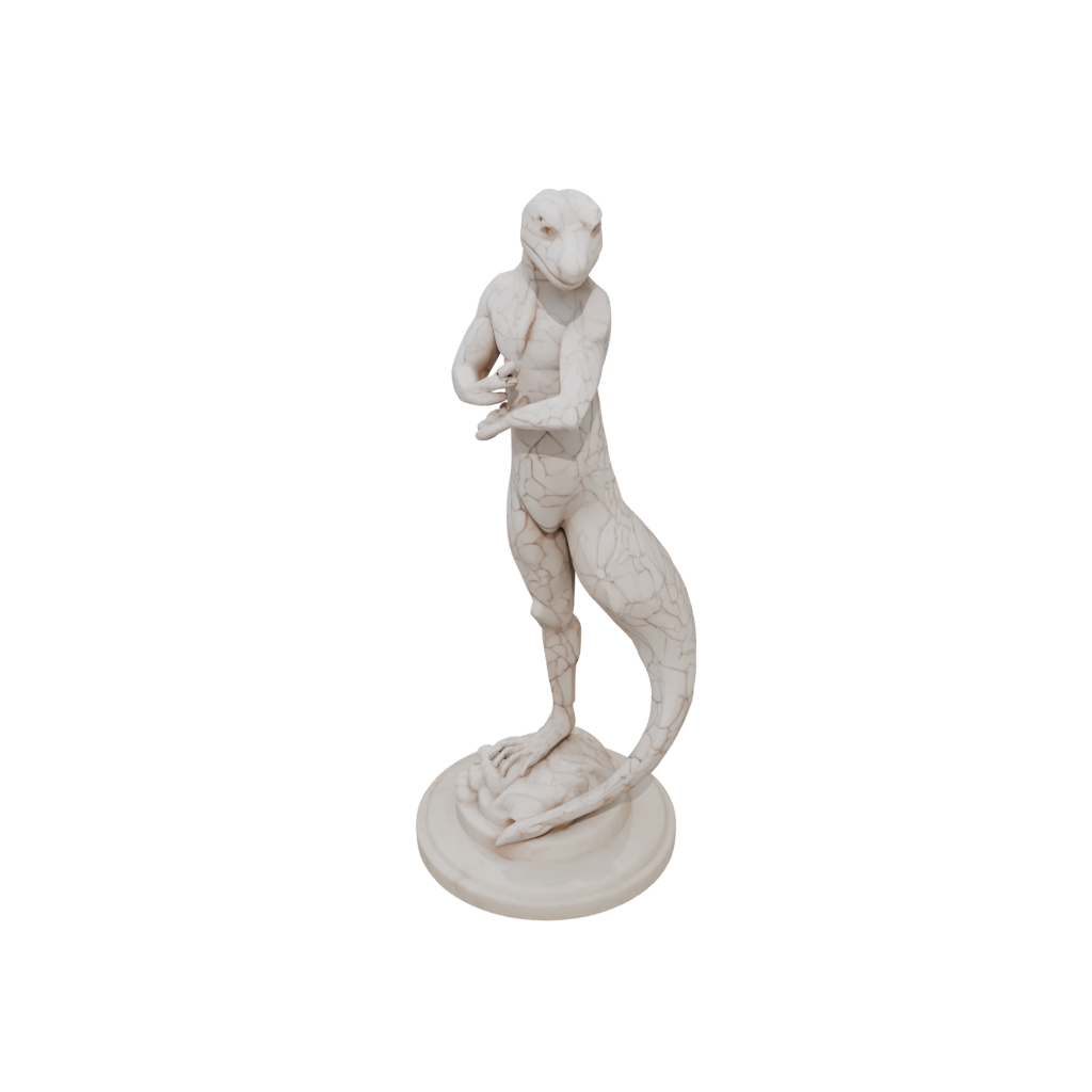 Marble Floral Flexi Salamander