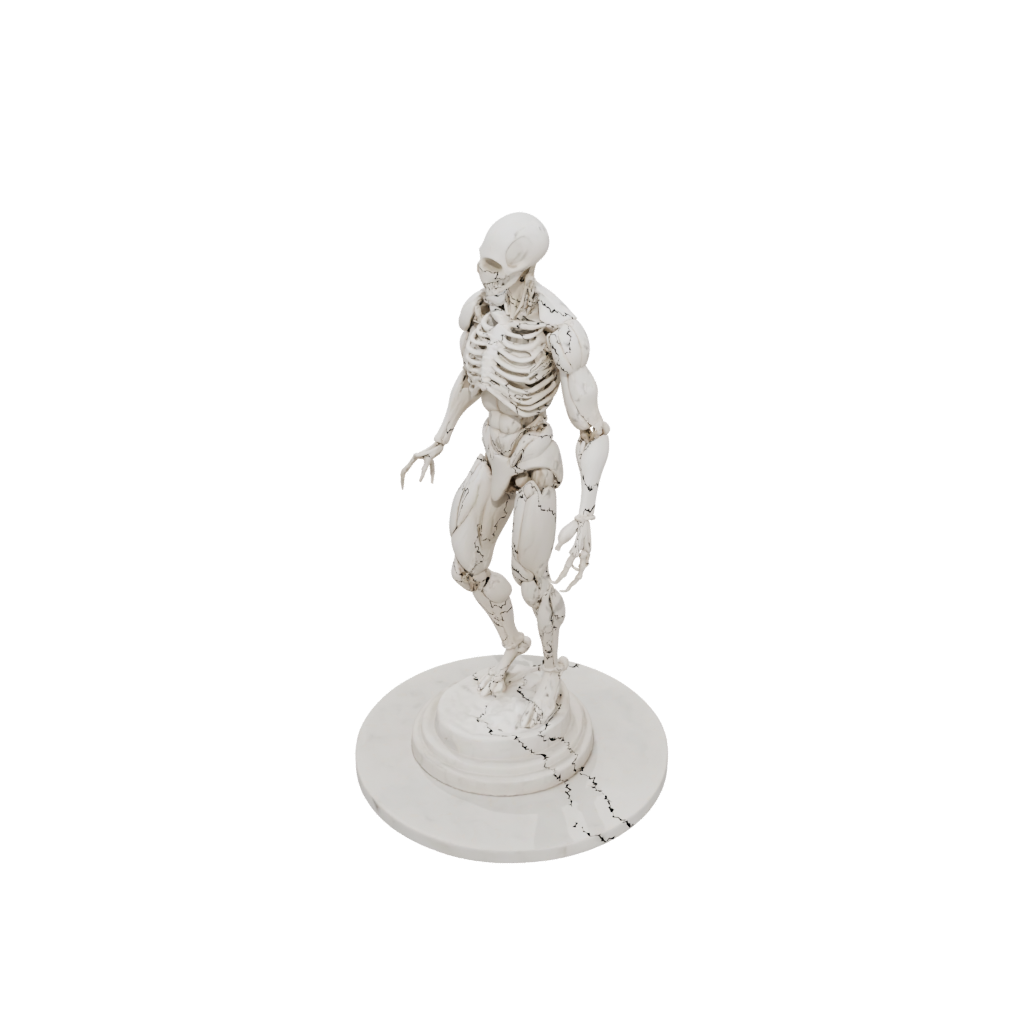 Marble Floral Flexi Scorpion