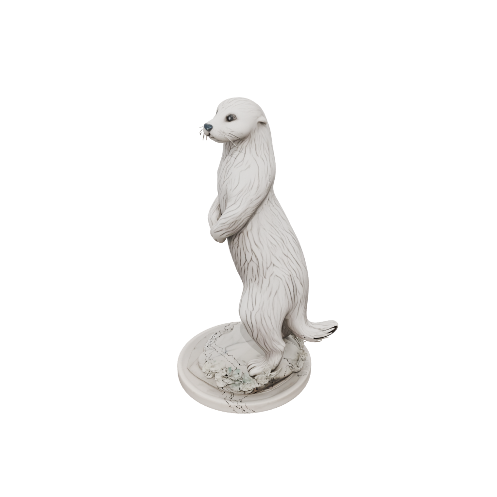 Marble Floral Flexi Sea Otter