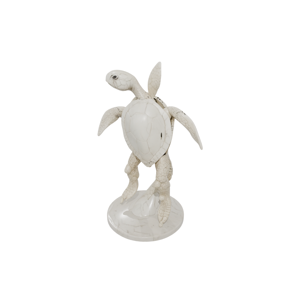 Marble Floral Flexi Sea Turtle