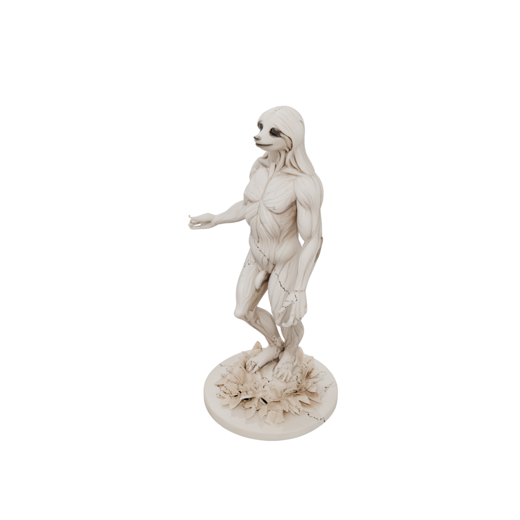 Marble Floral Flexi Sloth