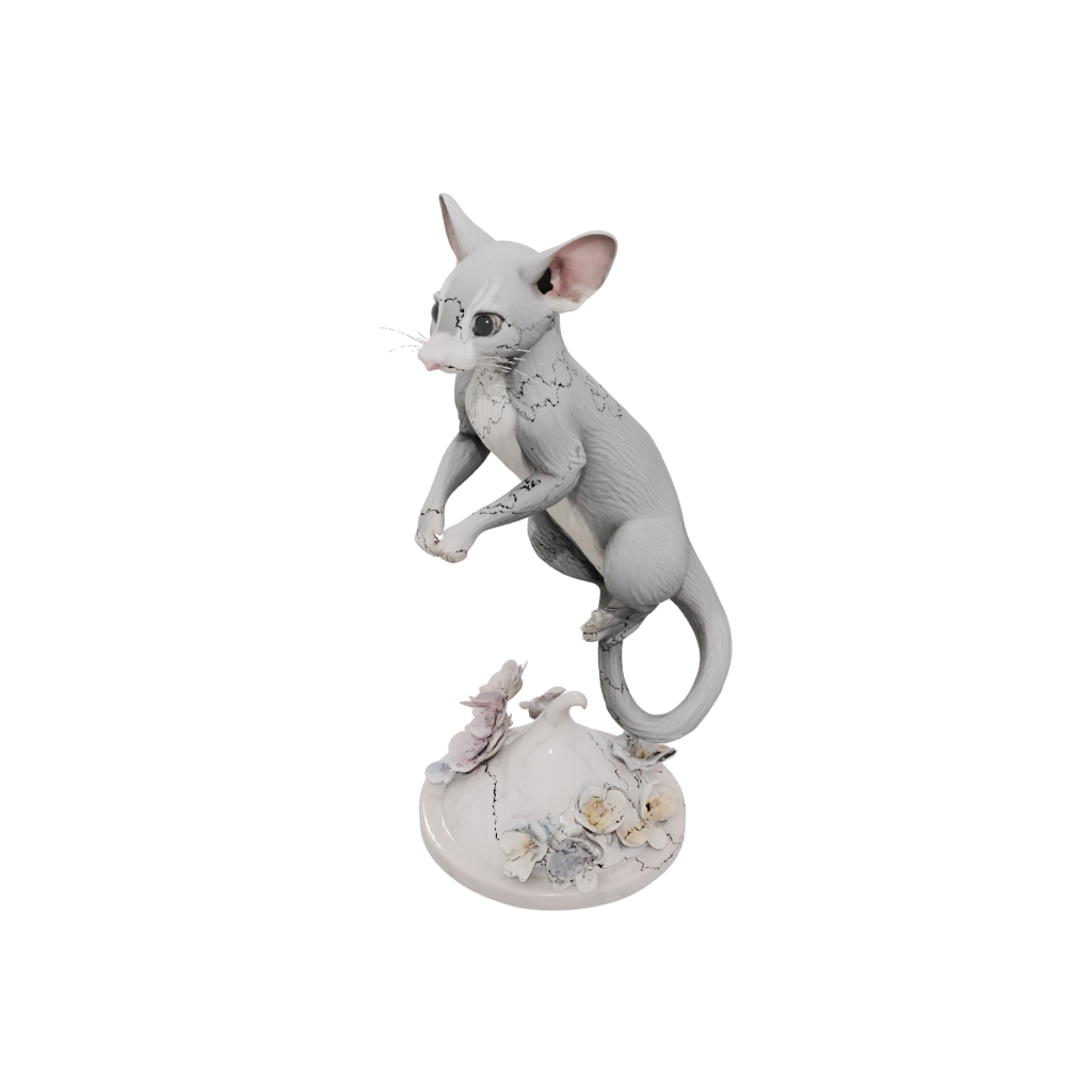 Marble Floral Flexi Sugar Glider