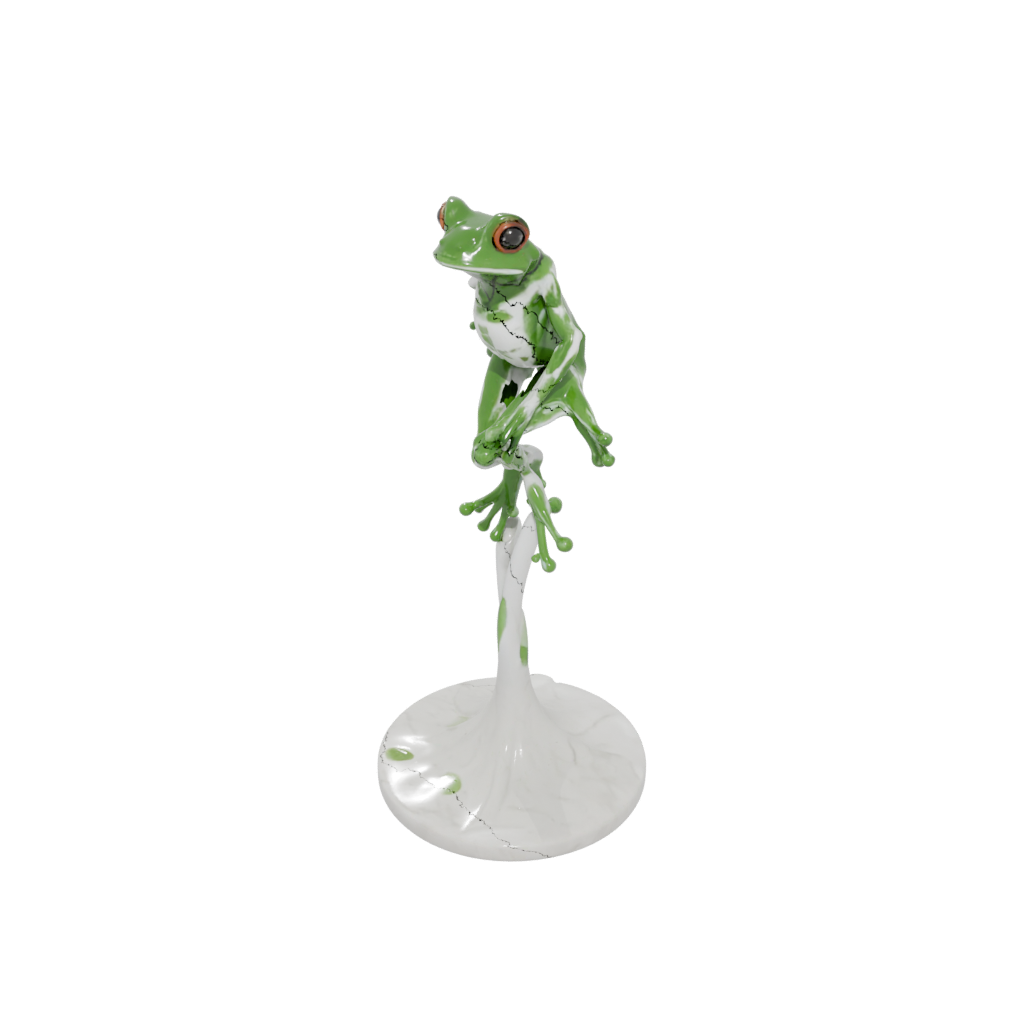 Marble Floral Flexi Tree Frog
