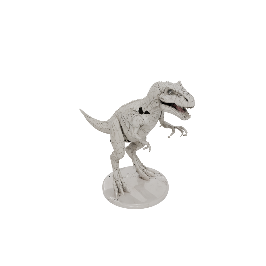 Marble Floral Flexi Tyrannosaurus Rex