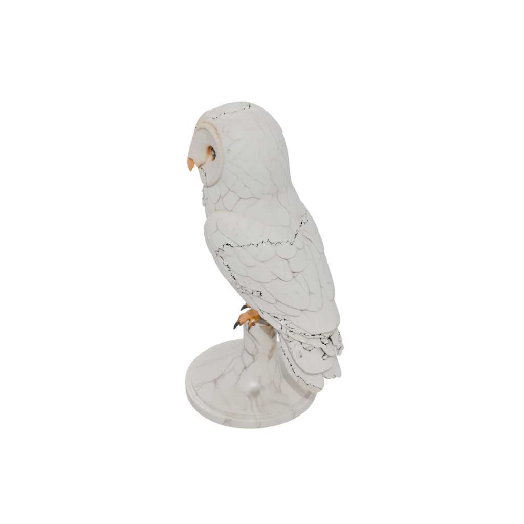 Marble Geo Flexi Barn Owl