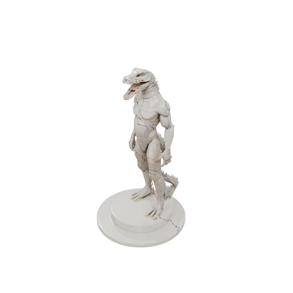 Marble Geo Flexi Crocodile