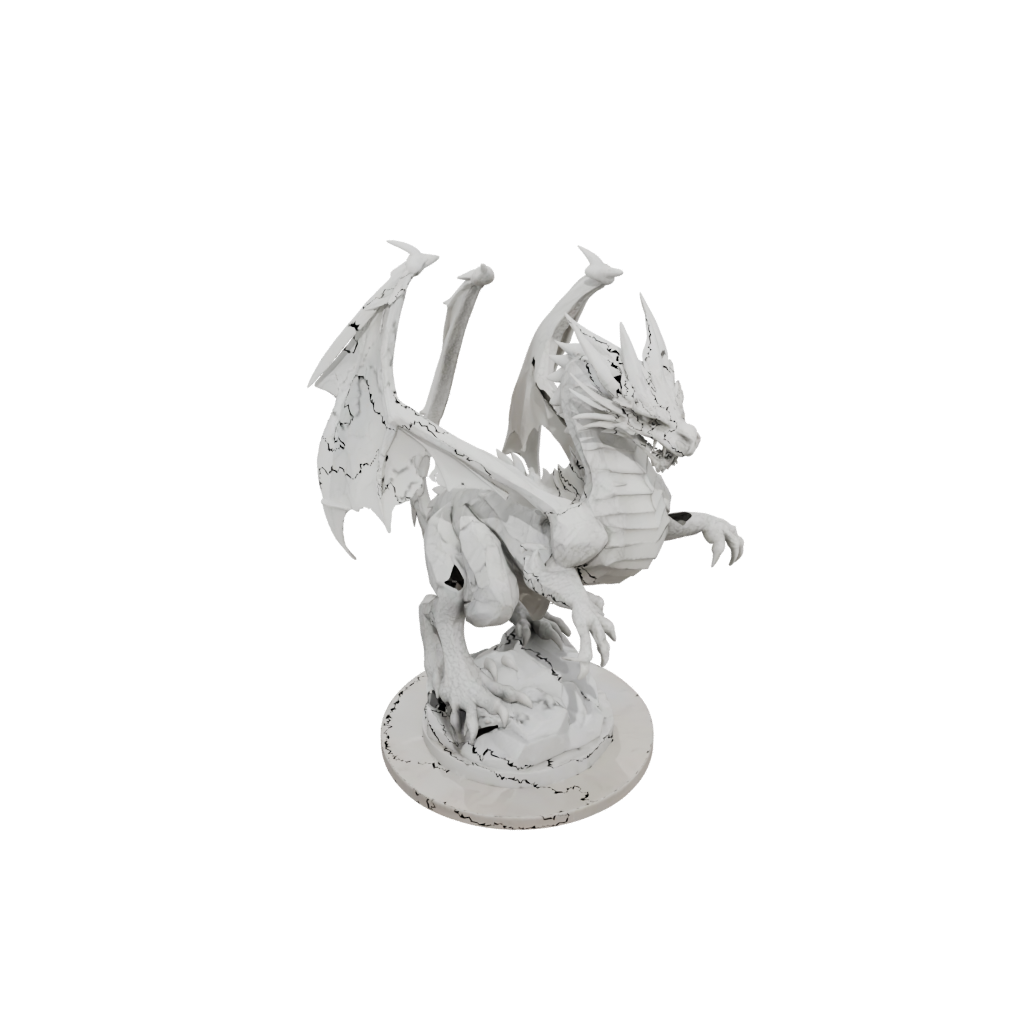 Marble Geo Flexi Dragon