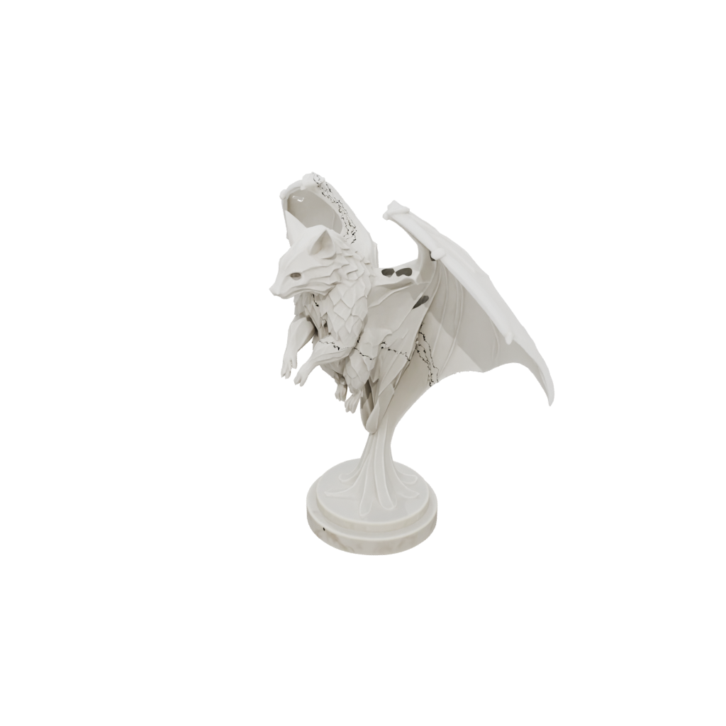 Marble Geo Flexi Fruit Bat