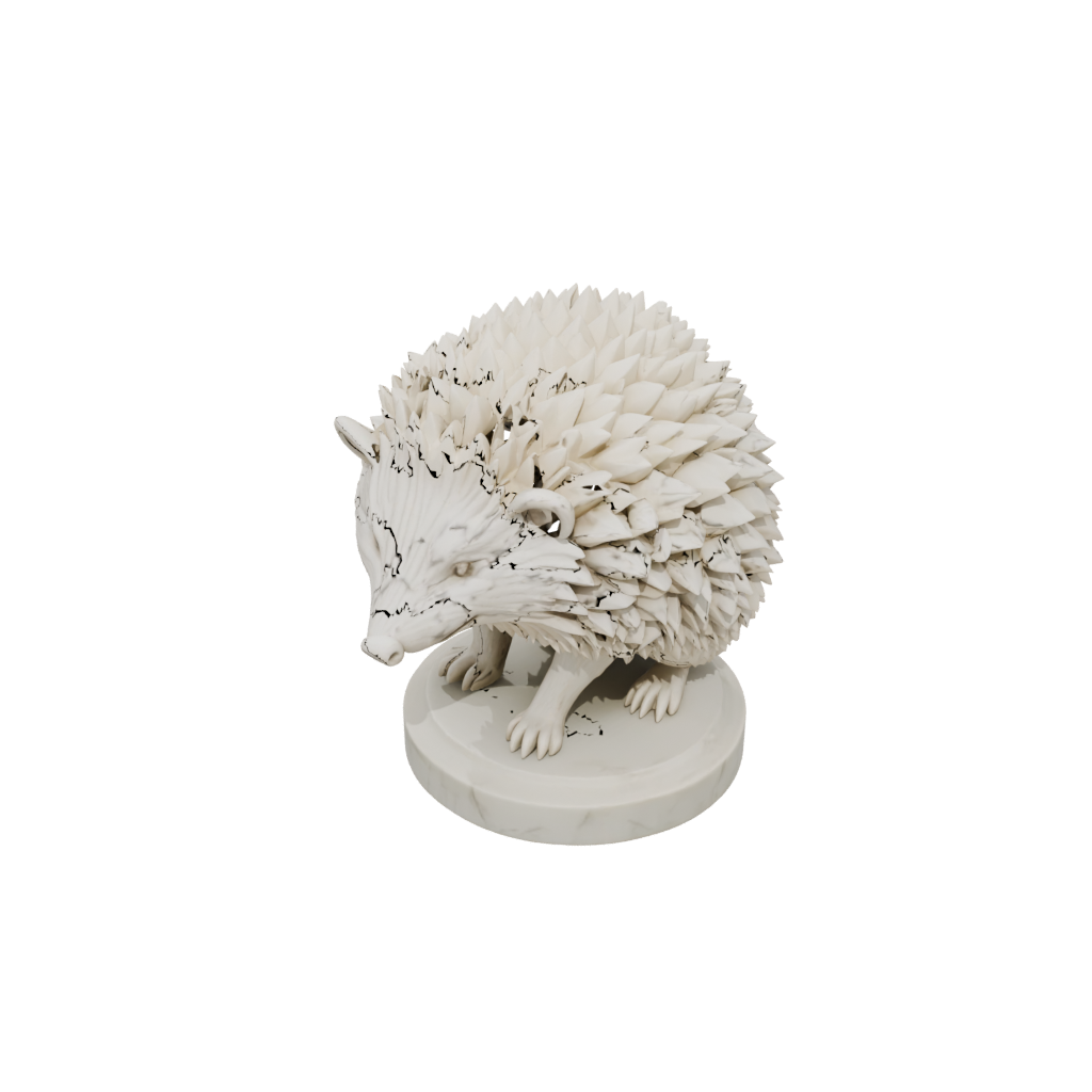 Marble Geo Flexi Hedgehog