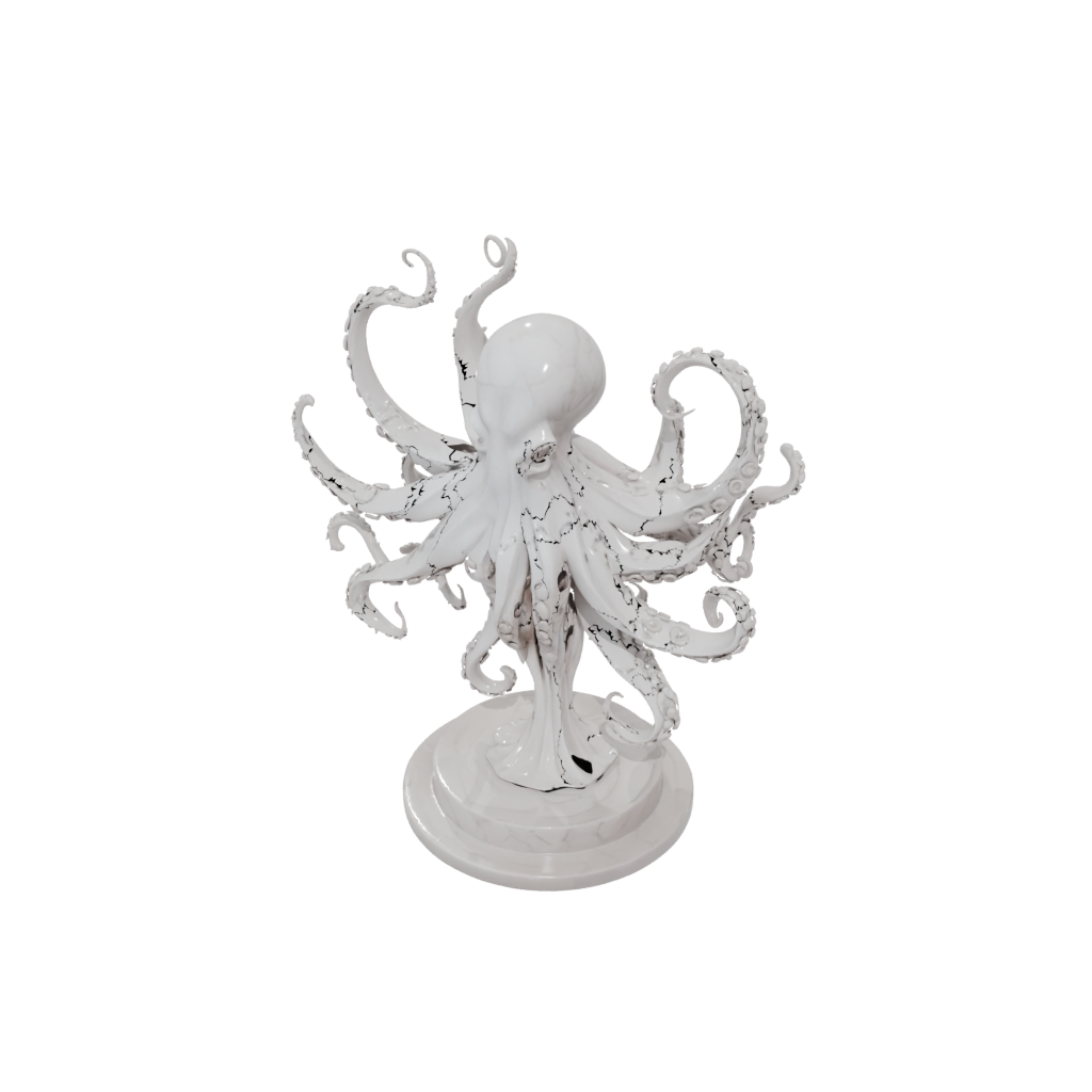Marble Geo Flexi Octopus