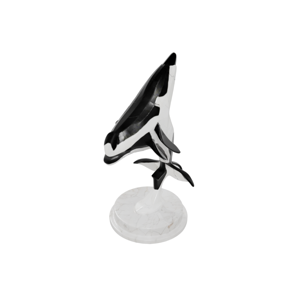 Marble Geo Flexi Orca Whale