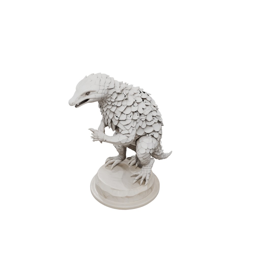 Marble Geo Flexi Pangolin