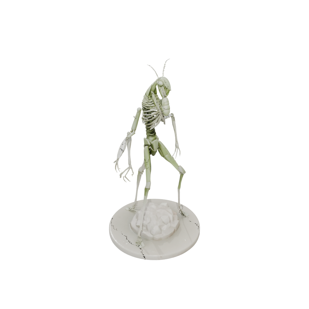 Marble Geo Flexi Praying Mantis