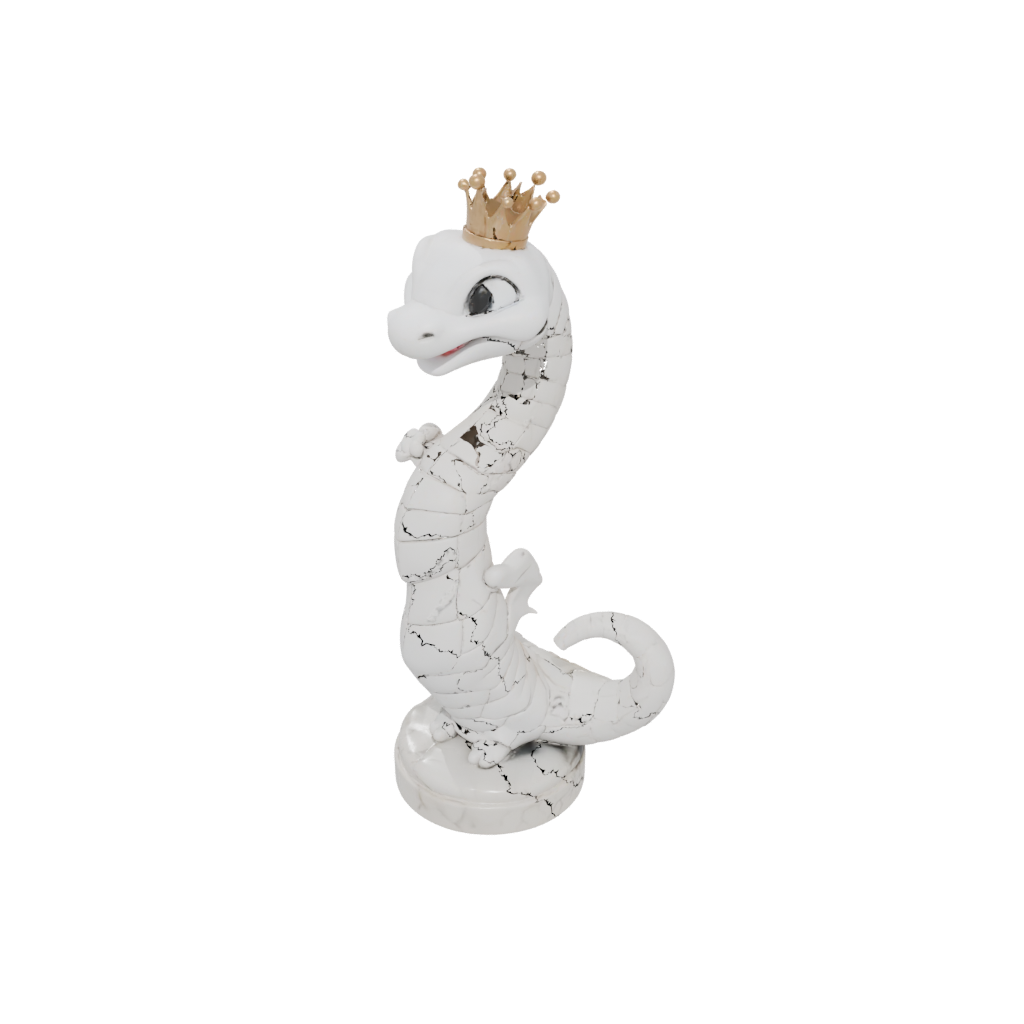 Marble Kawaii Flexi King Cobra