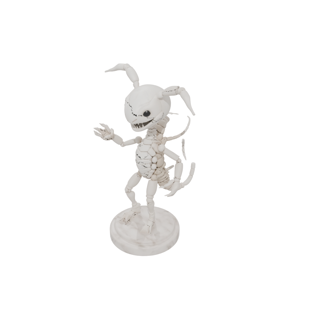 Marble Kawaii Flexi Scorpion