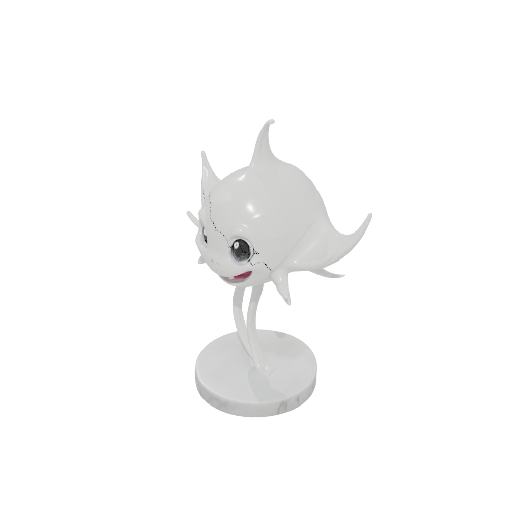 Marble Kawaii Flexi Stingray
