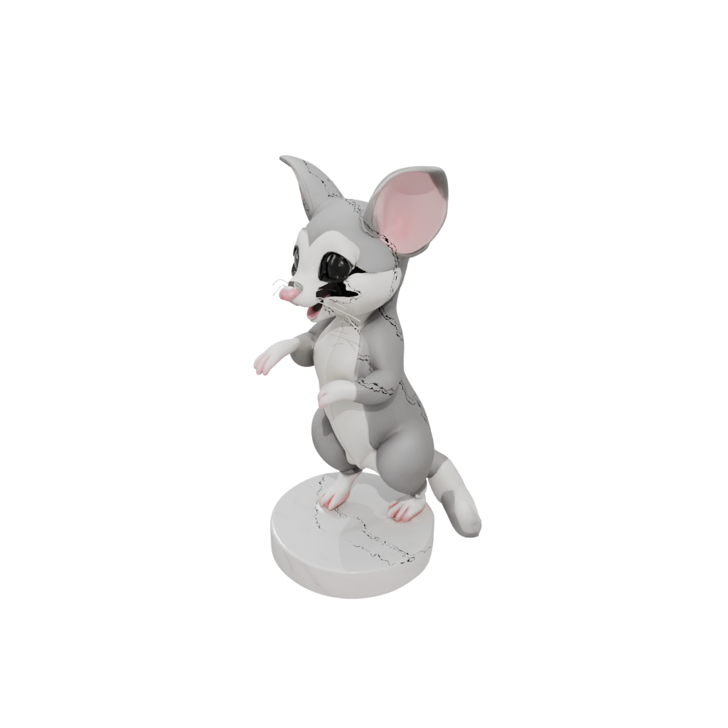 Marble Kawaii Flexi Sugar Glider