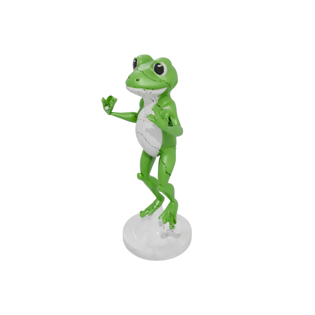 Marble Kawaii Flexi Tree Frog
