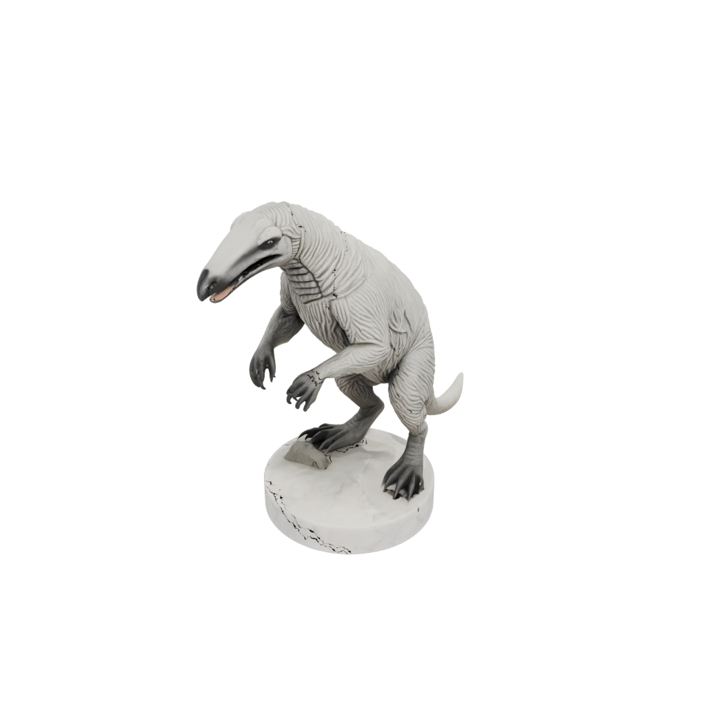 Marble Realistic Flexi Anteater