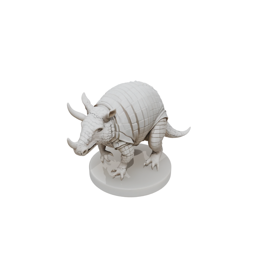 Marble Realistic Flexi Armadillo