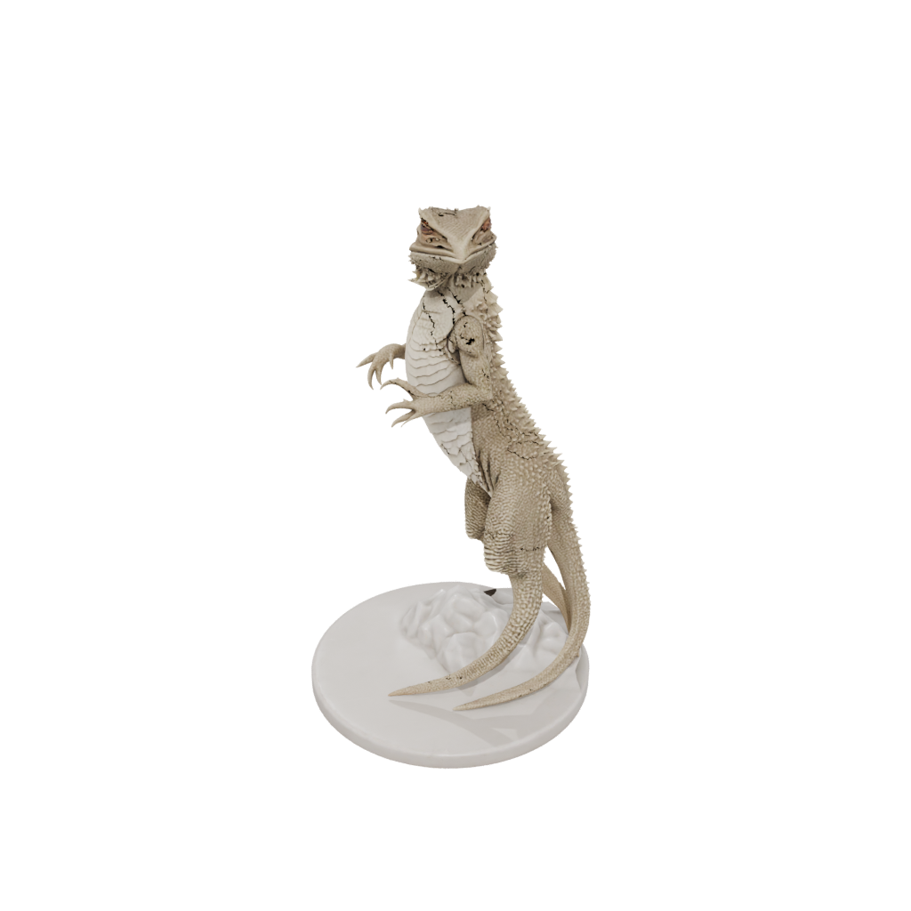 Marble Realistic Flexi Bearded Dragon