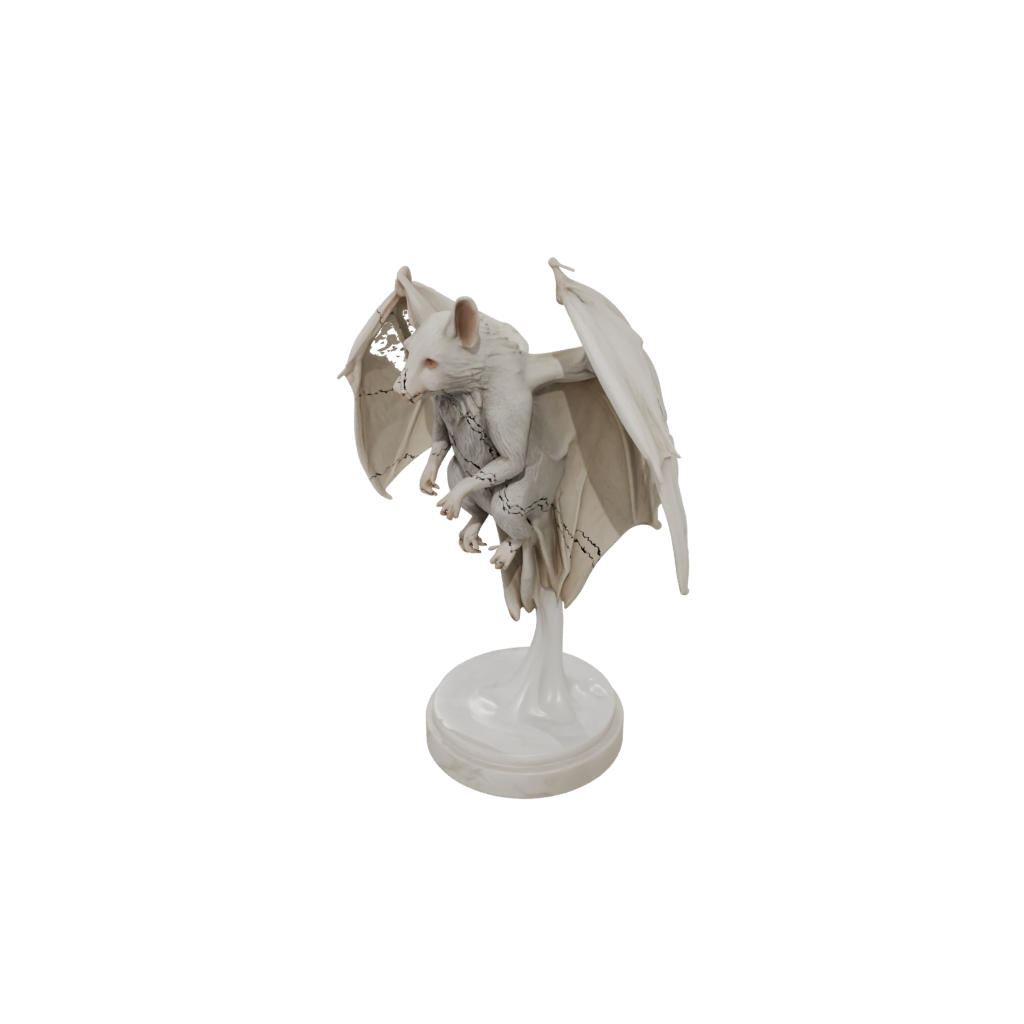 Marble Realistic Flexi Fruit Bat