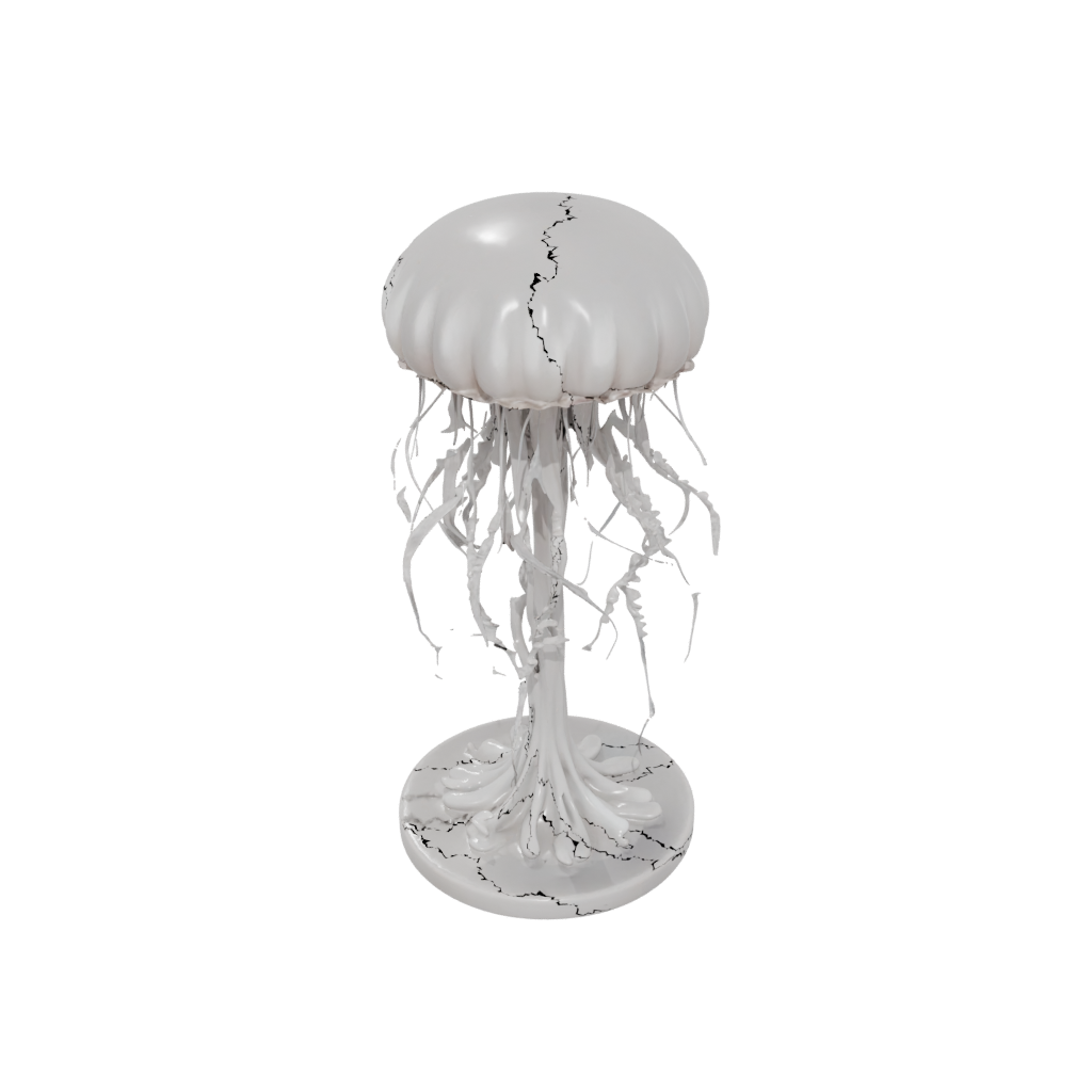 Marble Realistic Flexi Jellyfish