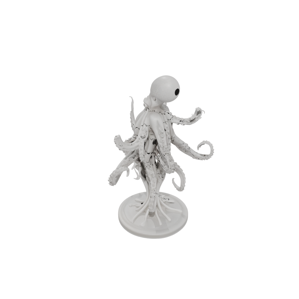 Marble Realistic Flexi Octopus