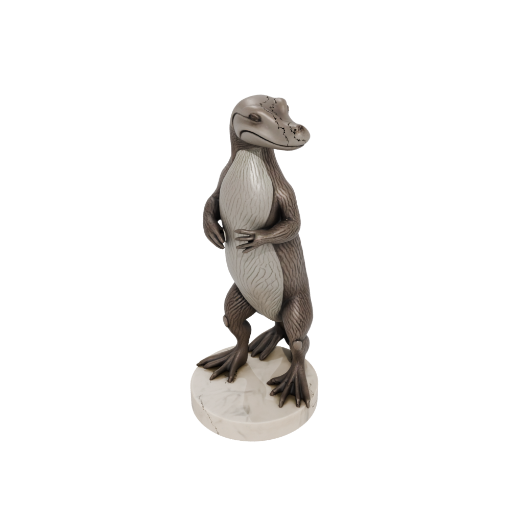 Marble Realistic Flexi Platypus