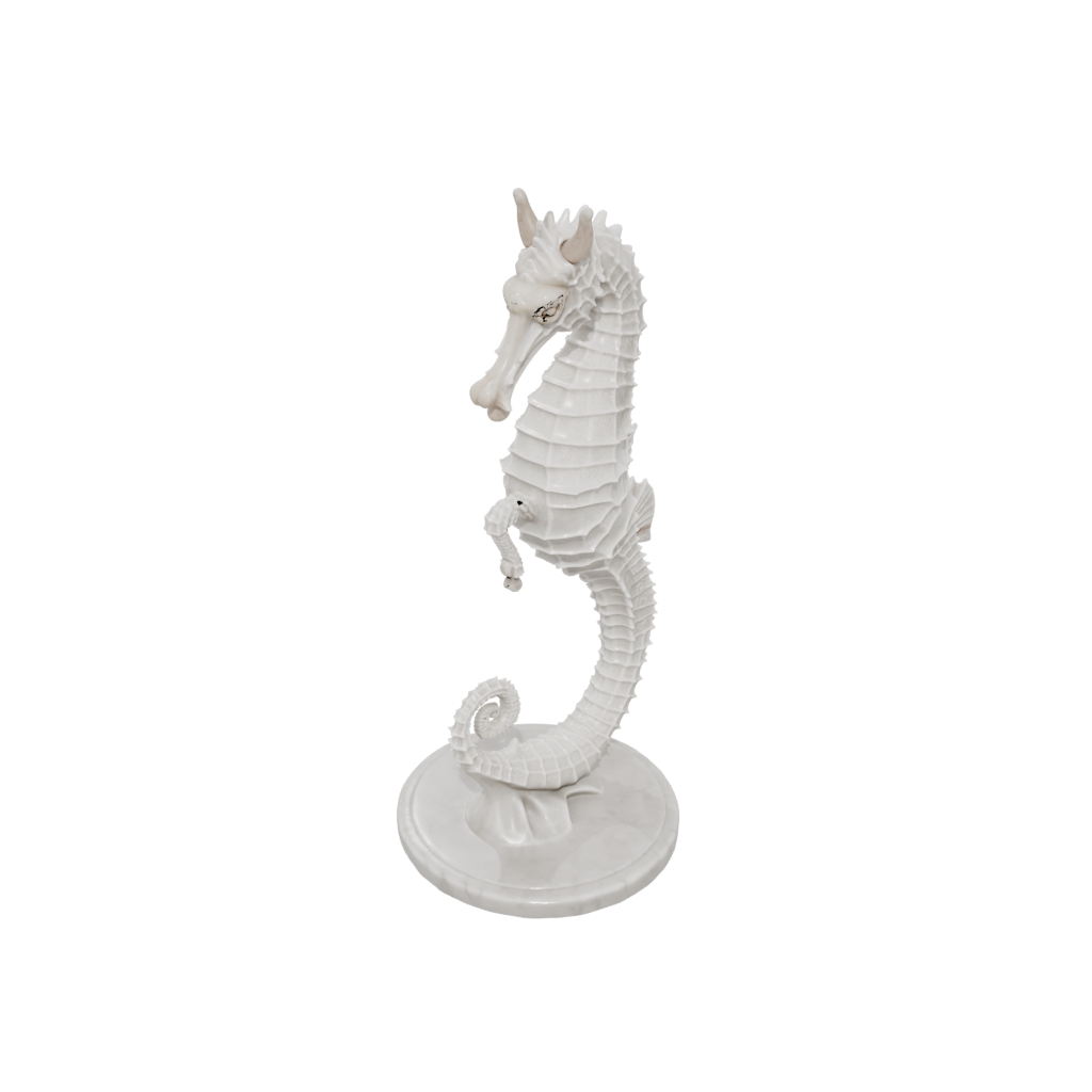 Marble Realistic Flexi Seahorse