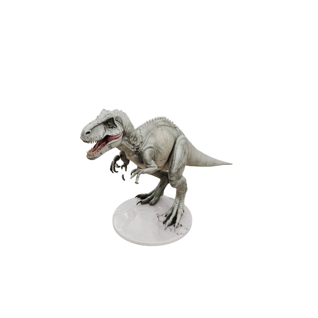 Marble Realistic Flexi Tyrannosaurus Rex