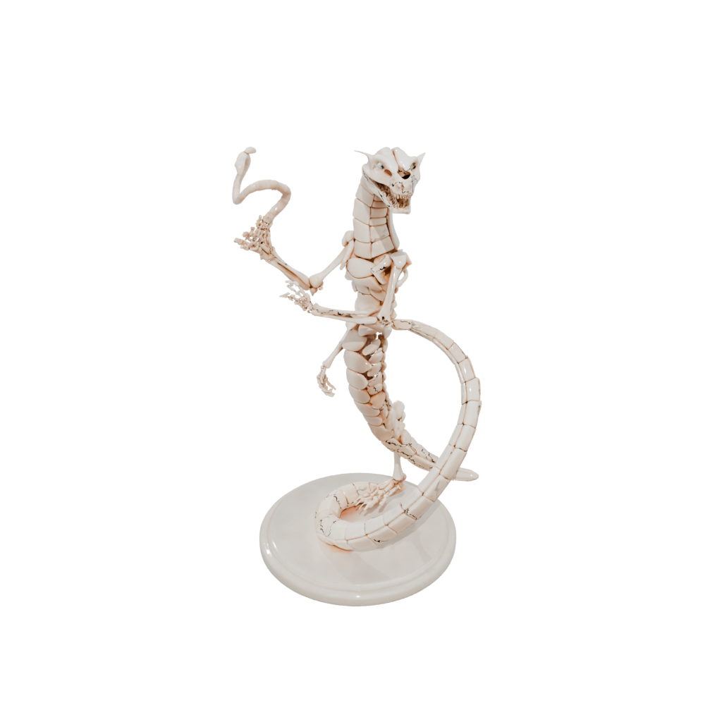 Marble Skeleton Flexi King Cobra